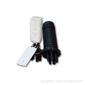 pole mounted Dome Fiber Optic Splice Closure 5 ports sealin